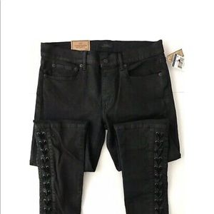 Polo black skinny jeans